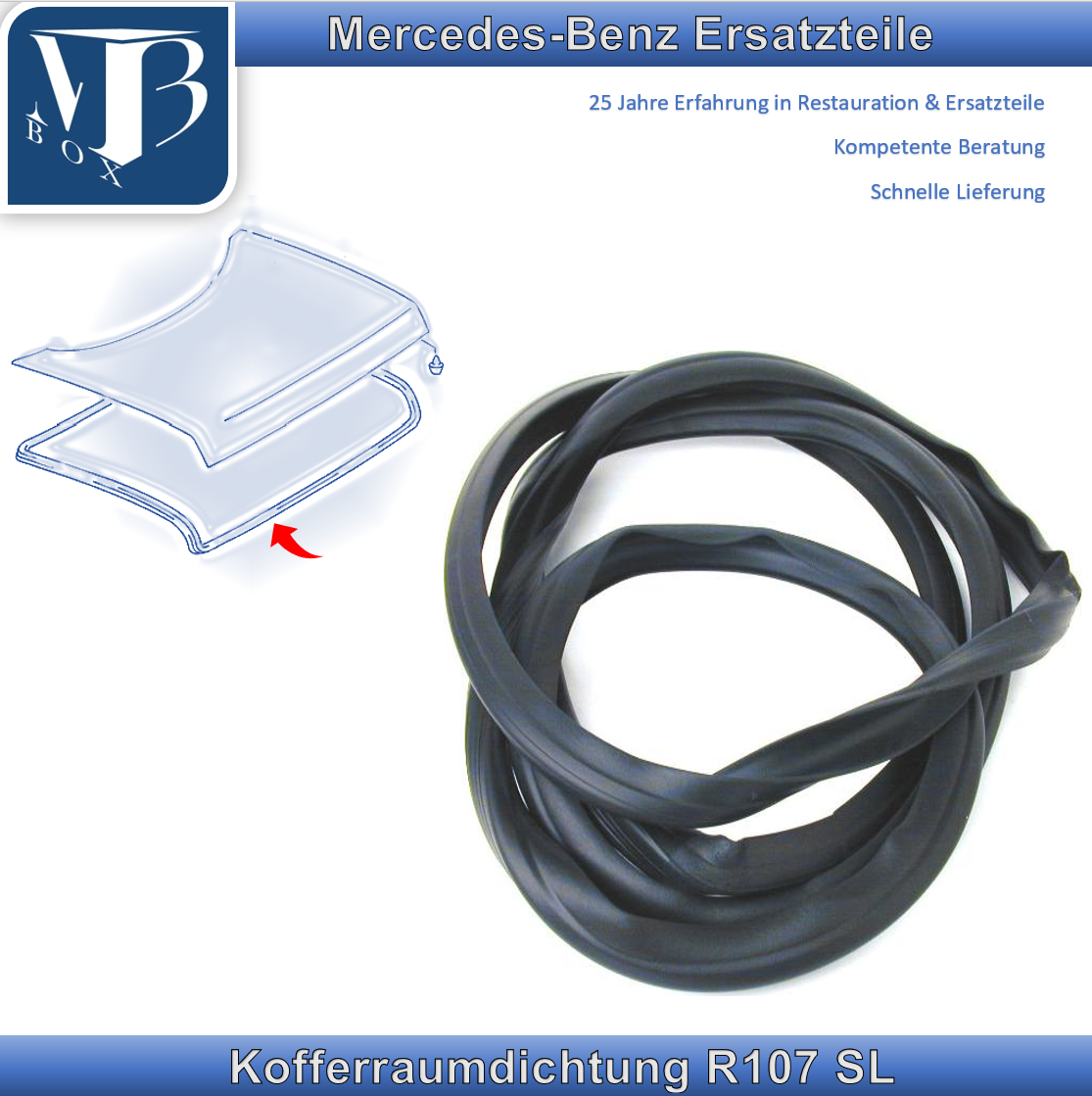 Mercedes-Benz W107 R107 Kof...