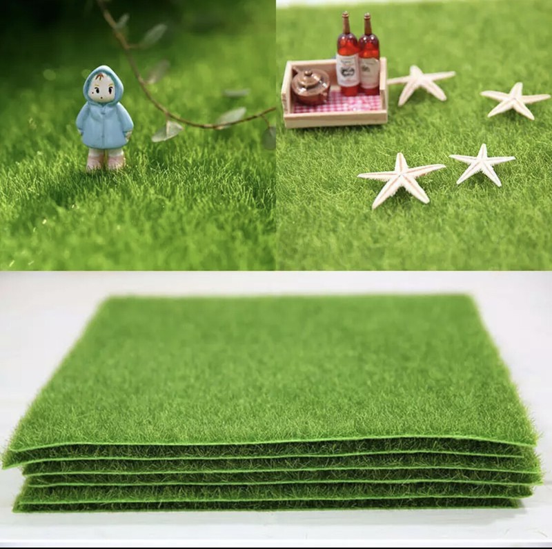 Artificial Fake Grass Mat Grassland Simulation Moss Lawn Turf Carpet