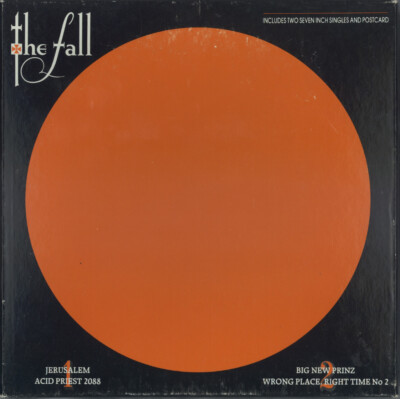 THE FALL I Am Kurious Oranj / Jerusalem BOX SET Complete VG+ 1988 UK 2x7''