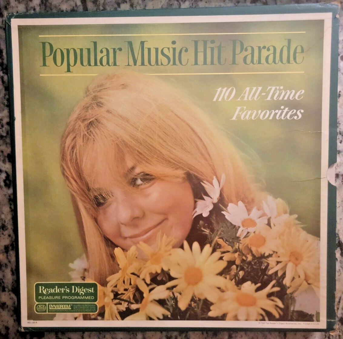 Popular Music Hit Parade 110 All-Time Favorites ~ 9 LP BOX SET ~ RDA 63-A VG+ EX