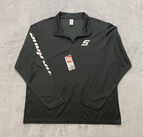 snap on tools lightweight long sleeve half zip shirt XL | eBay
