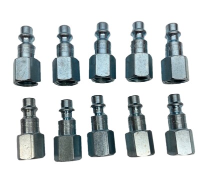 Lot Of 10, DIXON DCP20 Air Chief Industrial Female 1/4'' Quick Connect Plug