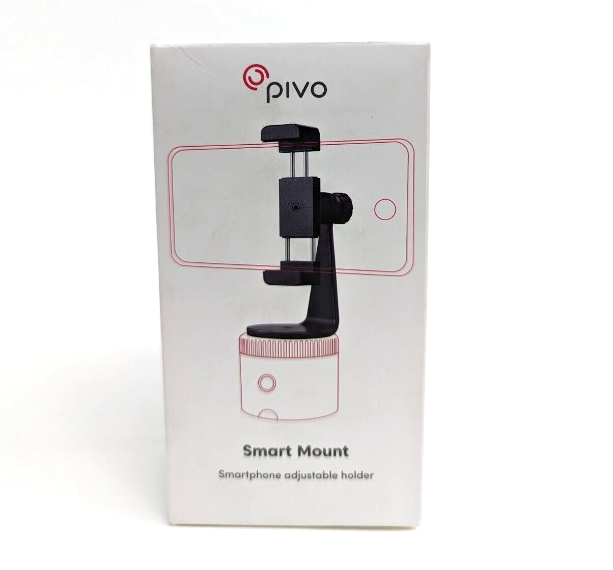 Pivo Smart Mount Smartphone Adjustable Holder Stand Black