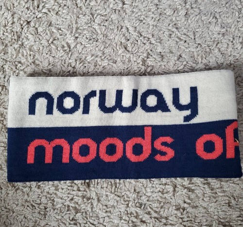 🧢 SUPER RARE VTG Moods of Norway Headband – Unisex – 100% Merino Wool – Vintage
