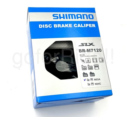 Shimano SLX BR-M7120 4-Piston Brake Caliper w/ N03A Resin Pads NIB