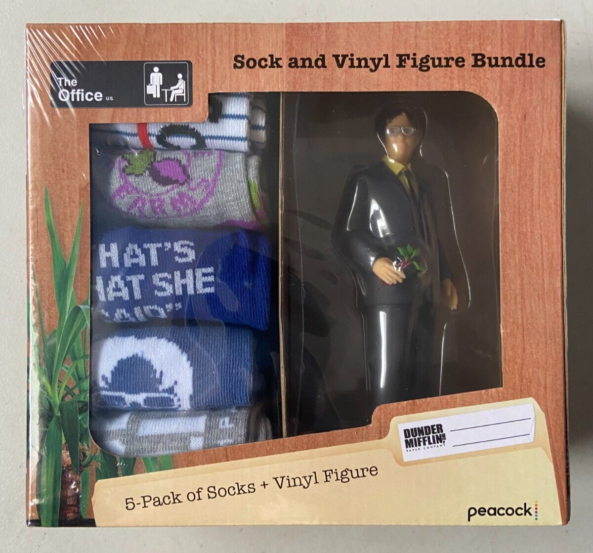 & Dwight Schrute Vinyl Figure Set - New & Sealed