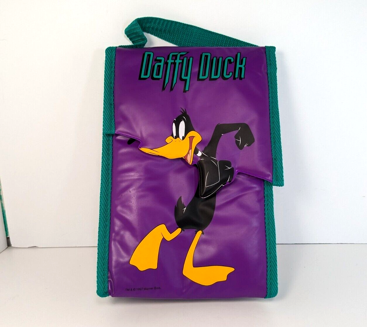 Looney Tunes Thermos Purple Green Vintage
