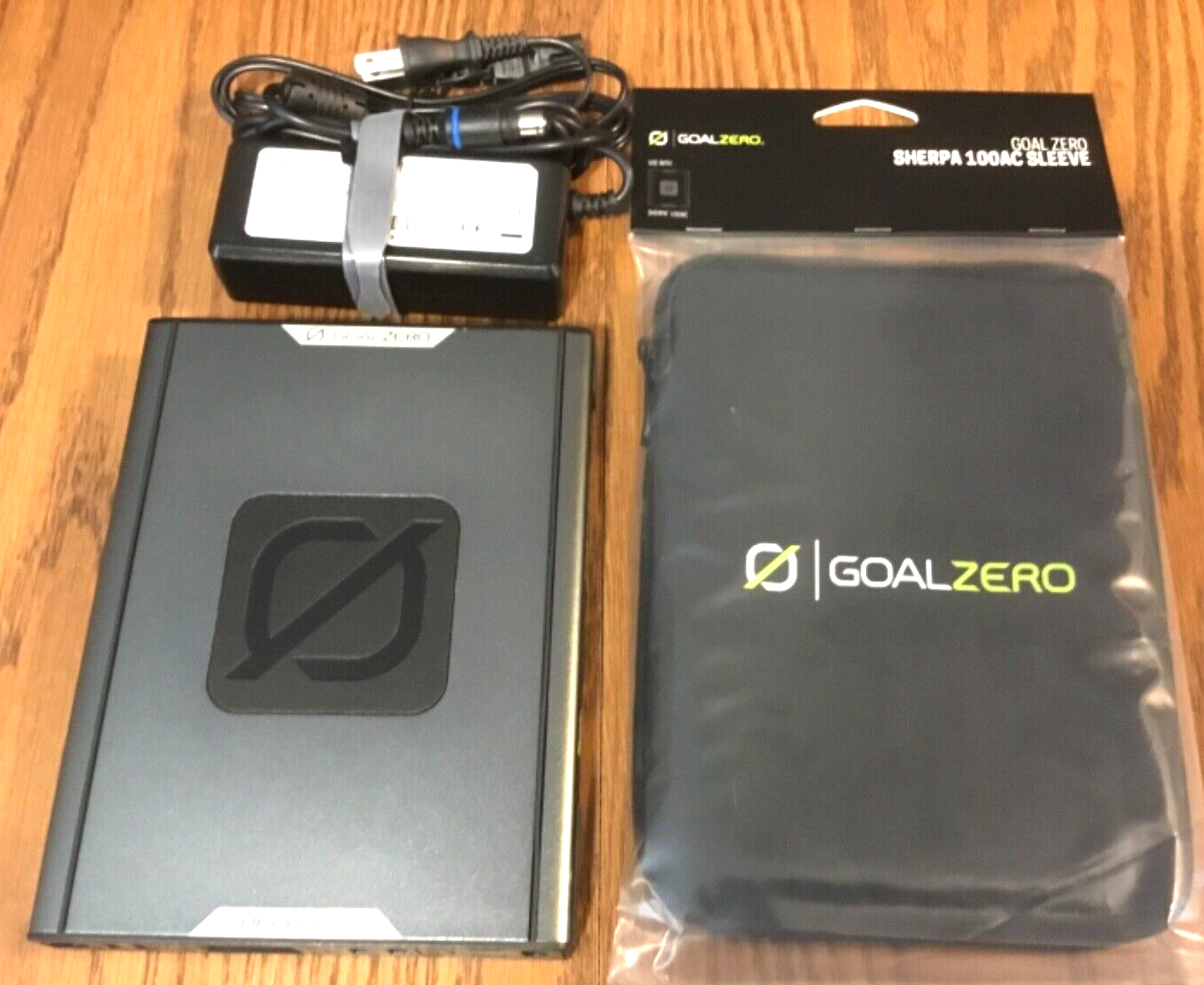 Goal Zero Sherpa 100 AC Power Bank with Sleeve & Charger