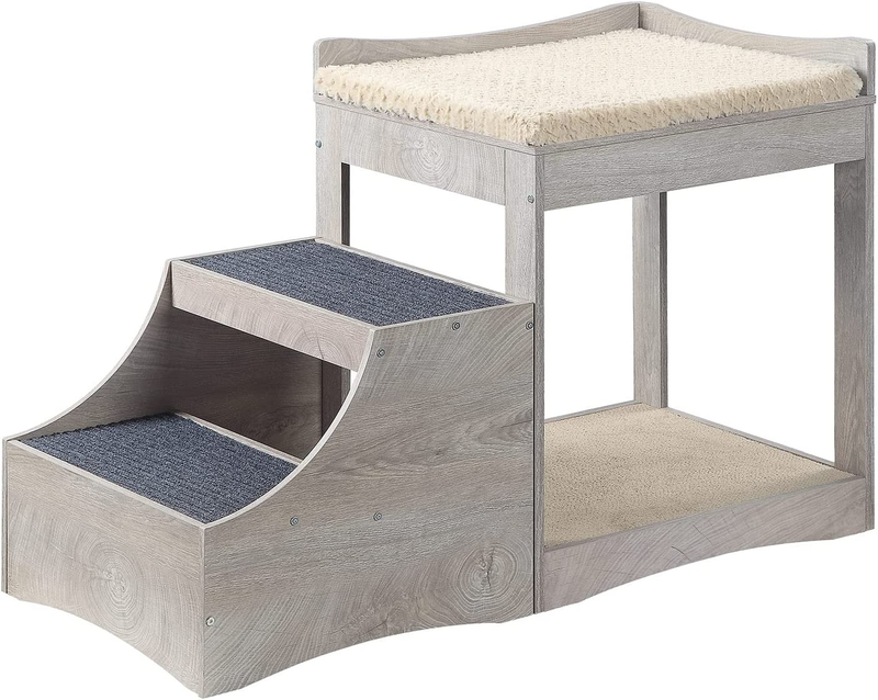 With Removable Step For Dogs And Cats, Multi-level Bed Windo