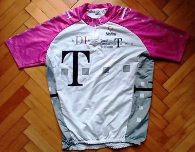 Maillot Cycliste Vintage Nalini Team Deutsche Telekom (T-Mobile) - Taille Sur étiquette - Occasion Très Bon état