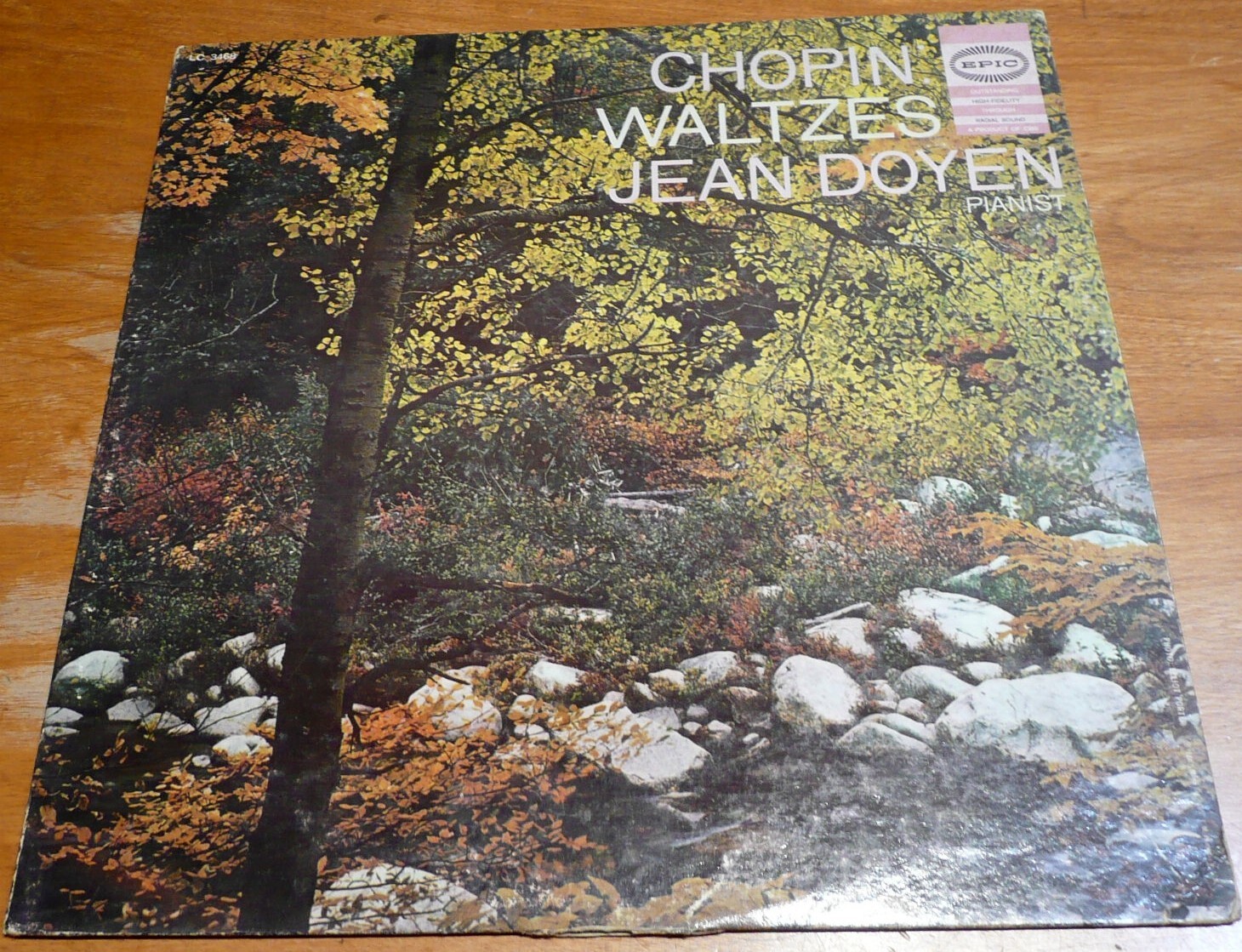 Jean Doyen - Pianist - Chopin Waltzes - Epic Records Gold