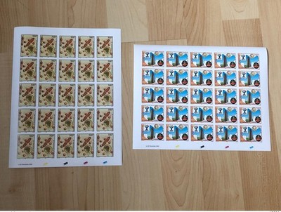 Sénégal 2006/2010 UEMOA ND ND XIe Anniversaire de l'UEMOA Mi. 2156 2157 PLANCHES