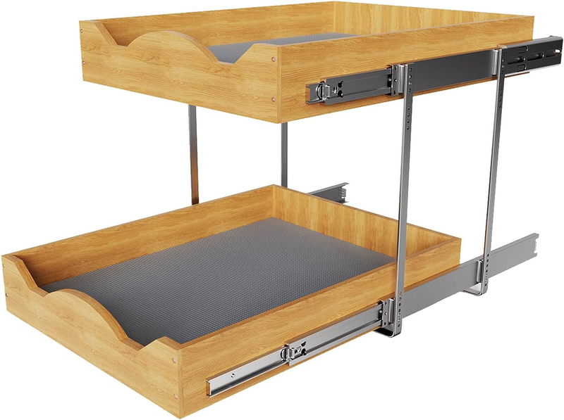 2 Tier Pull Out Drawers for Cabinets 11