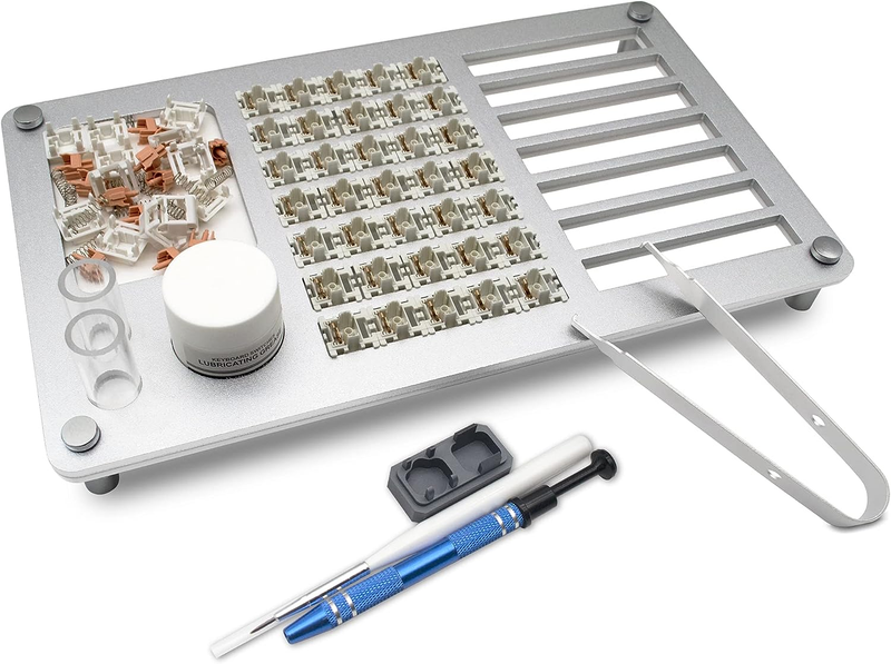 YIMAGUJRX RUNJRX 70 Keyboard Switches Aluminum Alloy Lube Station, Lube Grease 0