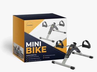 PINNERS Mini Fahrrad Pedal Heimtrainer faltbar Statisch für Cycling Radsport