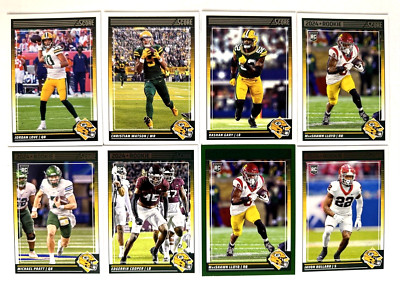2024 Score Football GREEN BAY PACKERS Team Set 8 Cards With Rookies & RC Insert
