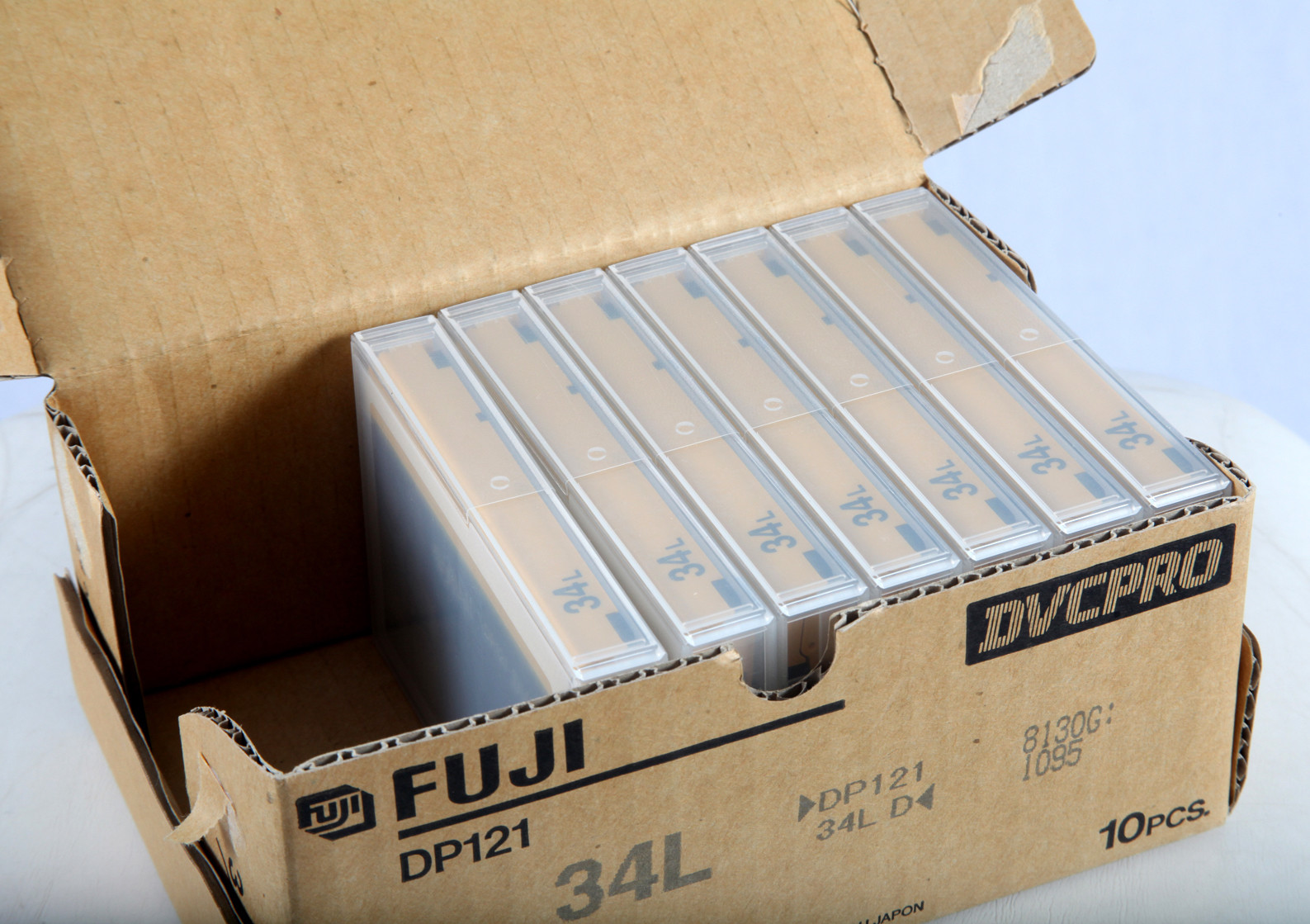 7 DVCPRO DP121 FUJIFILM Broadcast Tapes 34L  - ABSOLUTELY BRAND NEW!!!!