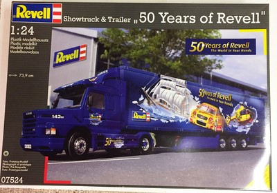Revell Germany 1/24 Scania 143M w/ trailer “50 Years of Revell”