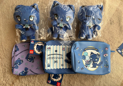 Ado　Adorozatorumari hook stuffed animal & pouch 3 piece set　sanrio Japan 2023