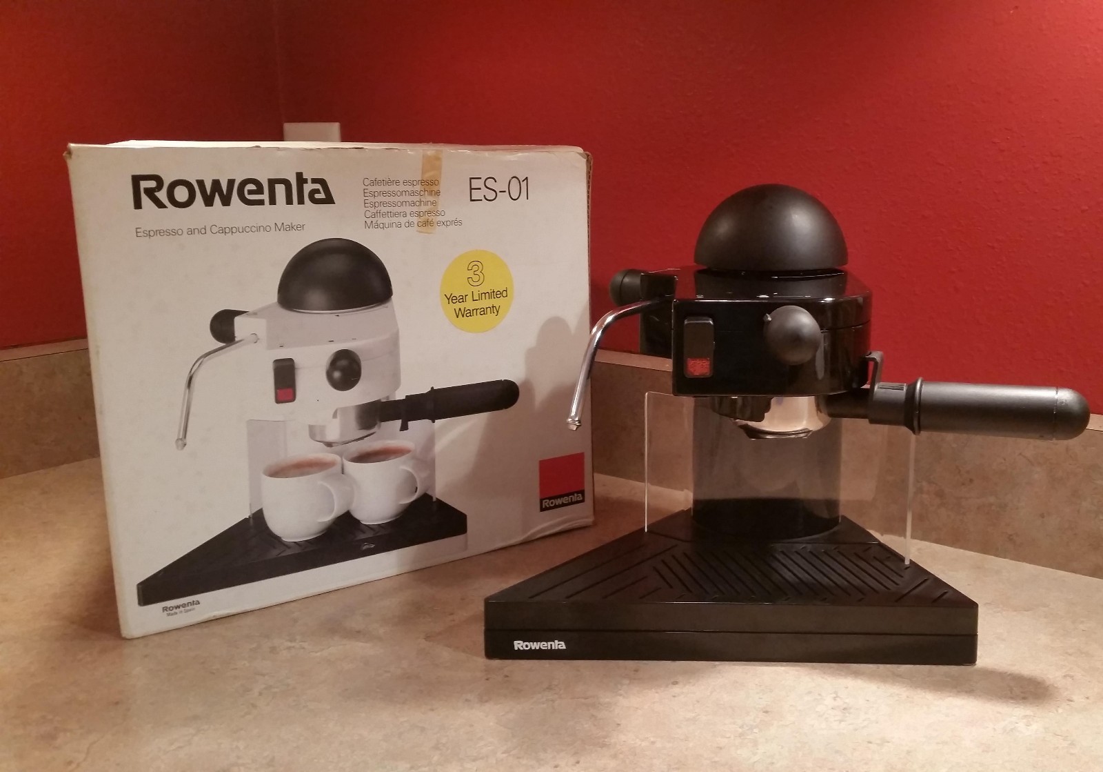 Upc 014501092600 Very Nice Black Rowenta Espresso Cappuccino Upc 014501092600 Very Nice Black Rowenta Espresso Cappuccino