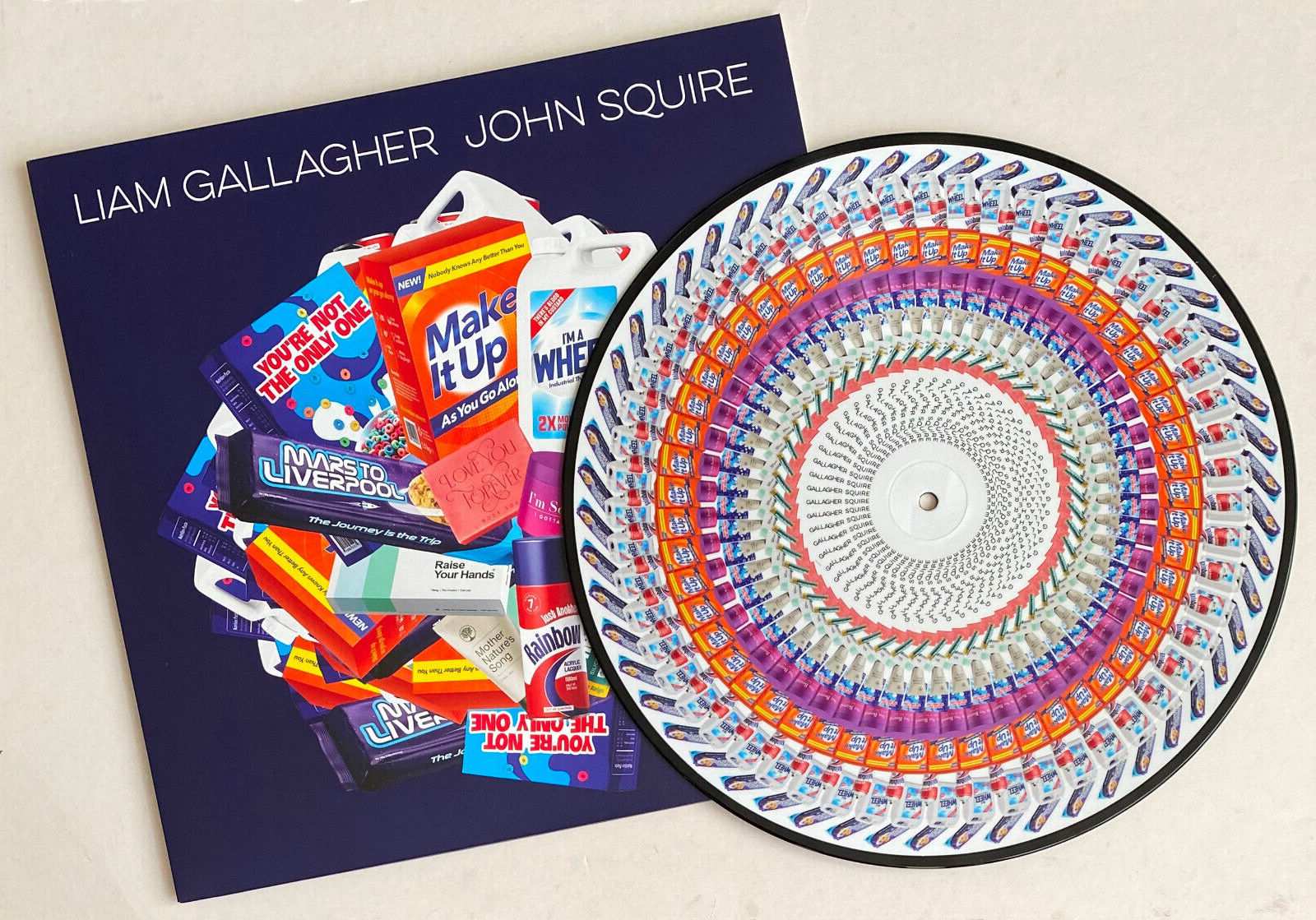LIAM GALLAGHER / JOHN SQUIRE * UK LIMITED EDITION ZOETROPE LIAM GALLAGHER / JOHN SQUIRE * UK LIMITED EDITION ZOETROPE