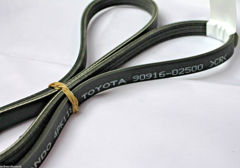 TOYOTA ALTERNATOR DRIVE BELT ECHO YARIS 19992007 NEW GENUINE EXP POST