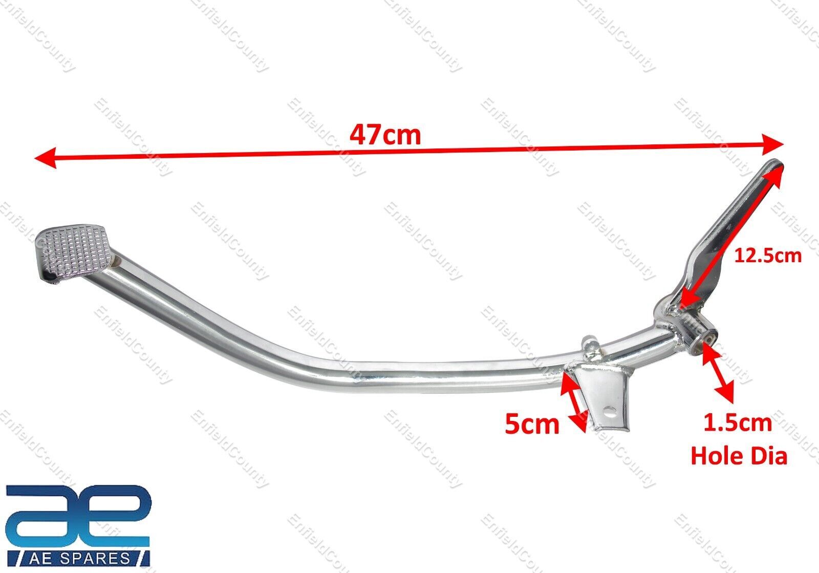 Brake Pedal Steel Chrome For Royal Enfield Classic 350 500 EFI 591074/C  