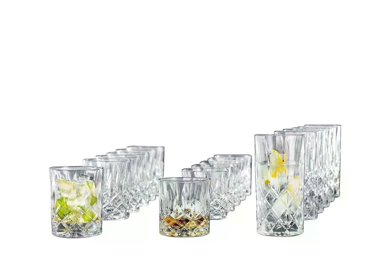 Nachtmann GlÃ¤Ser Set 18-Teilig Noblesse Kristallglas LongdrinkglÃ¤Ser