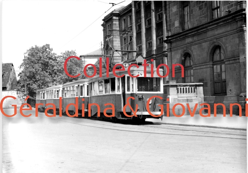 Tramways De Colmar (68-Haut-Rhin) Bazin-Sf29-V04-1951