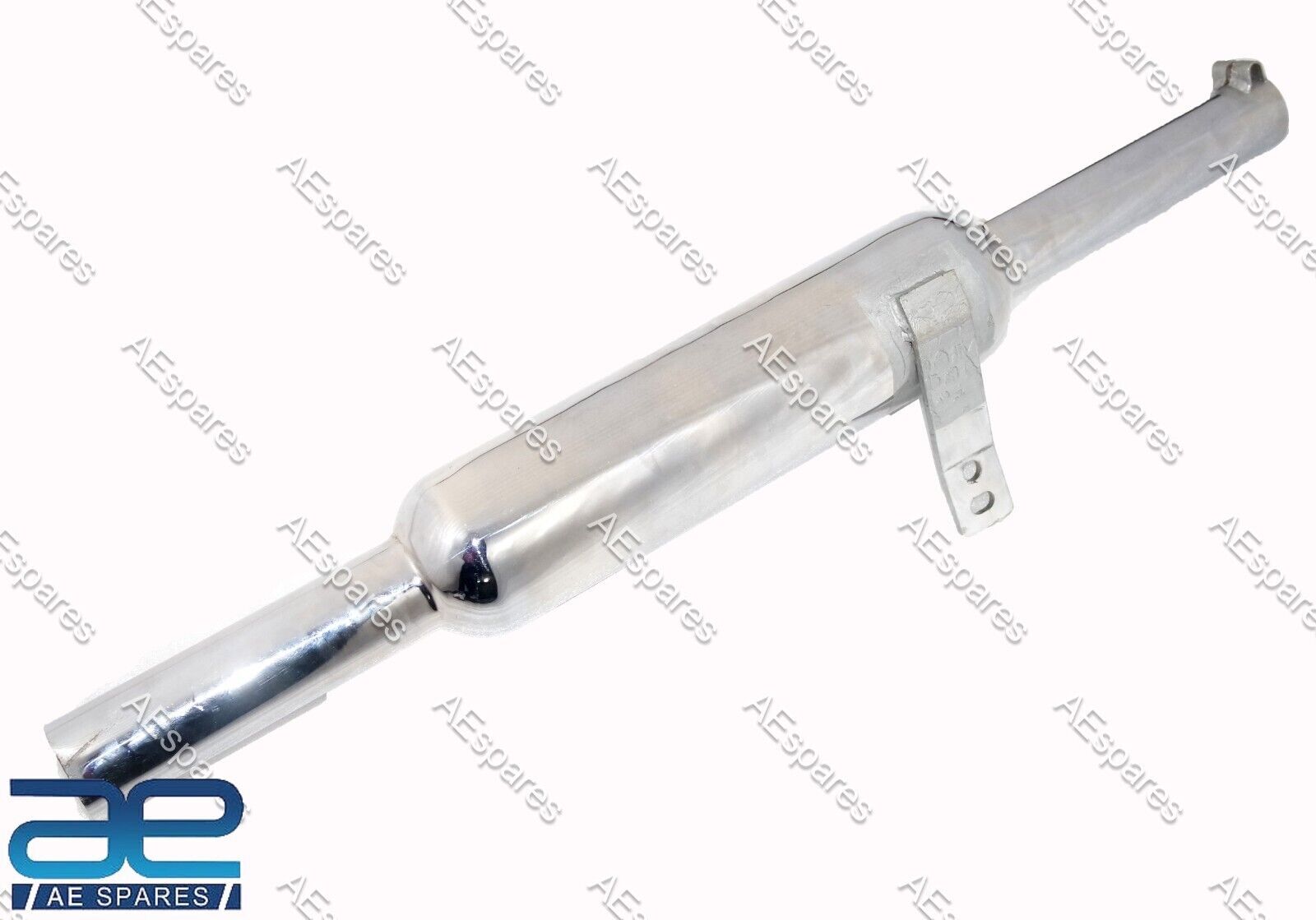 Exhaust Silencer Steel Chrome For Royal Enfield  New Classic Reborn 350 