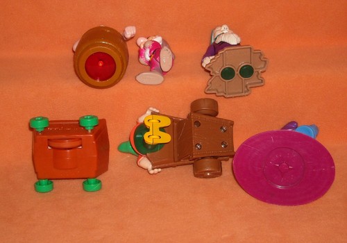 1992 LOT 6 DISNEY SNOW WHITE 7 DWARFS Grumpy McDONALD'S FIGURES TOYS