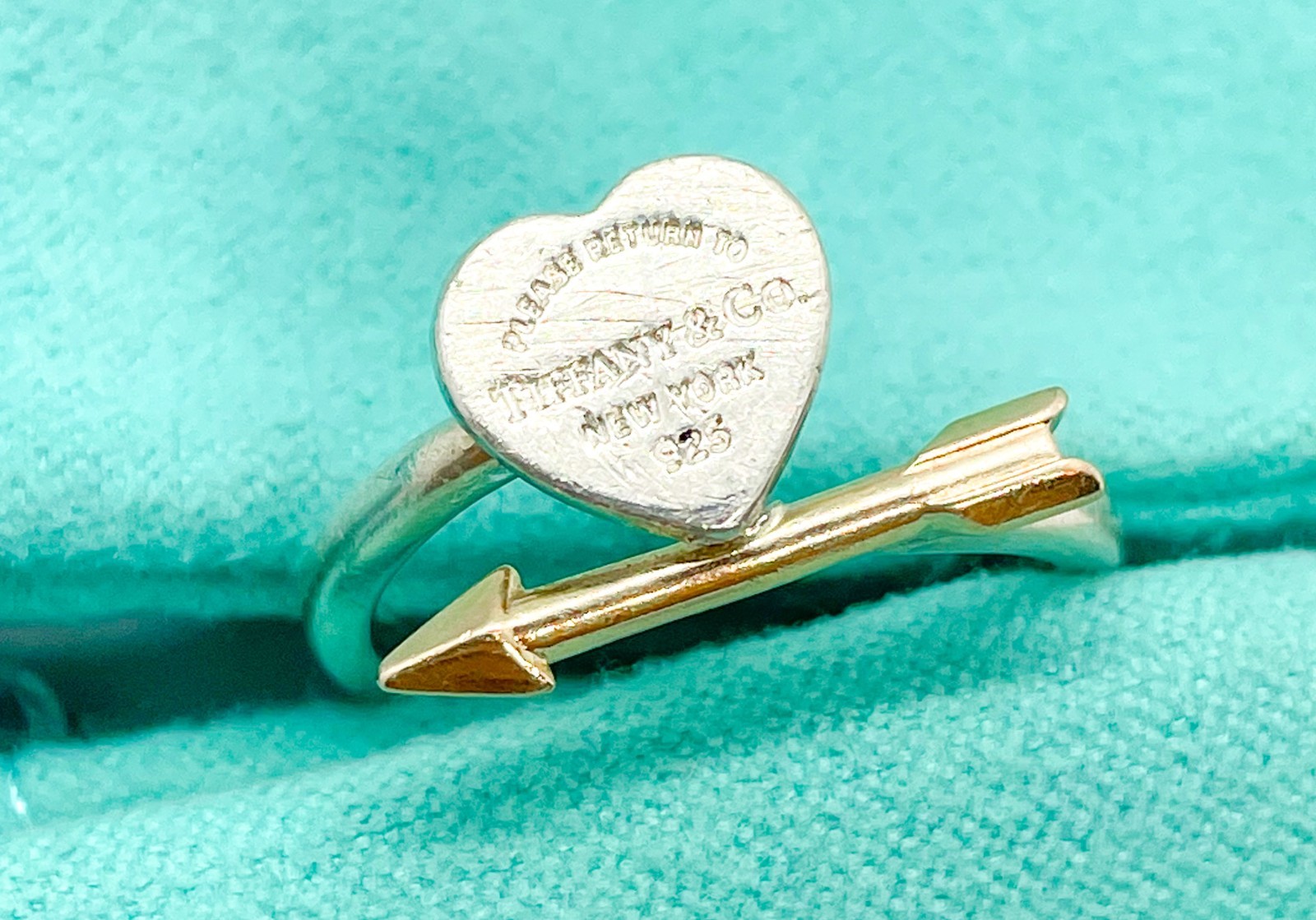 Tiffany & Co. Return to Tiffany Lovestruck Heart Ring 18K Gold