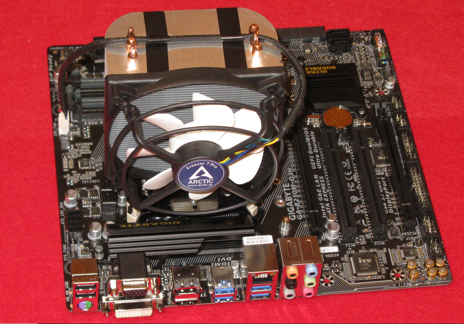 Gigabyte GA-B250M-D3H LGA 1151 Intel B250 DDR4 DIMM 64GB
