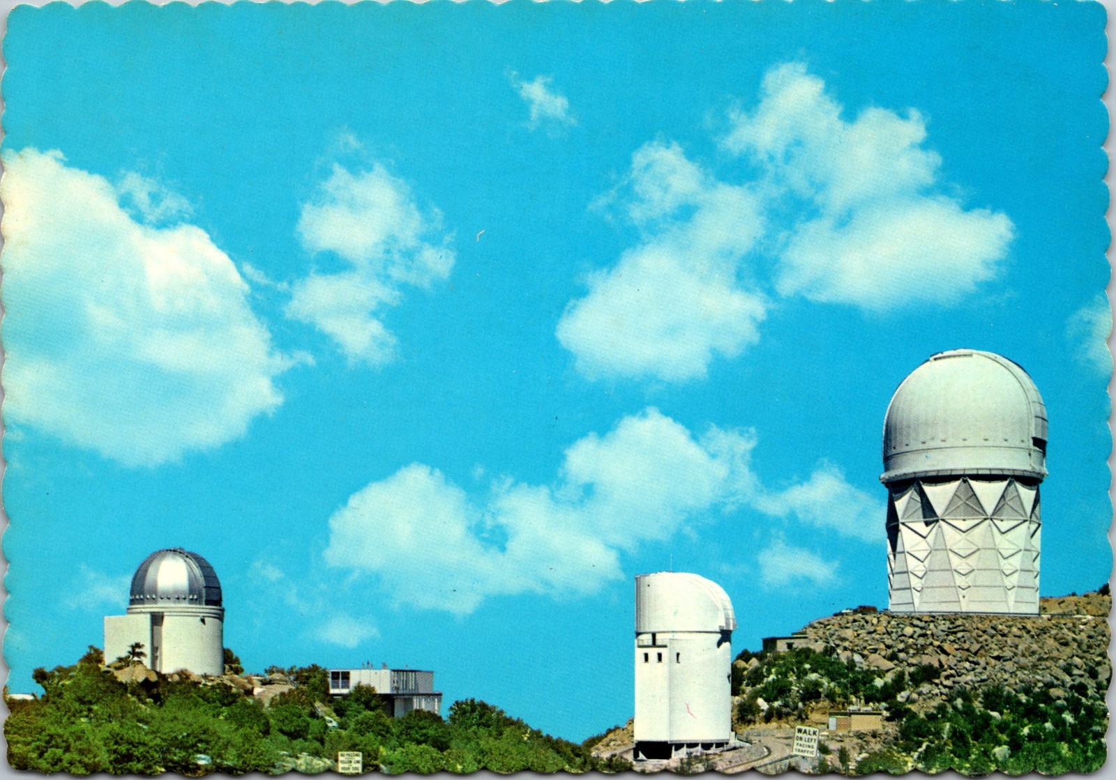 Kitt Peak National Observatory Tucson Arizona Continental Postcard Chrome