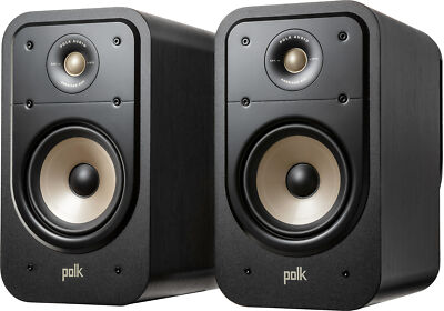 Polk Sig Elite ES20 Black pr bookshelf speakers