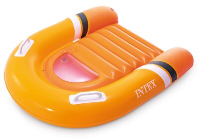 Intex 58154EP Surf Rider Inflatable Float 40inch X 35inch Orange