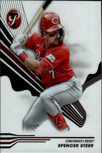 ロイス　オートグラフ 2024 Topps Museum Spencer Steer Triple Relic Autograph 156