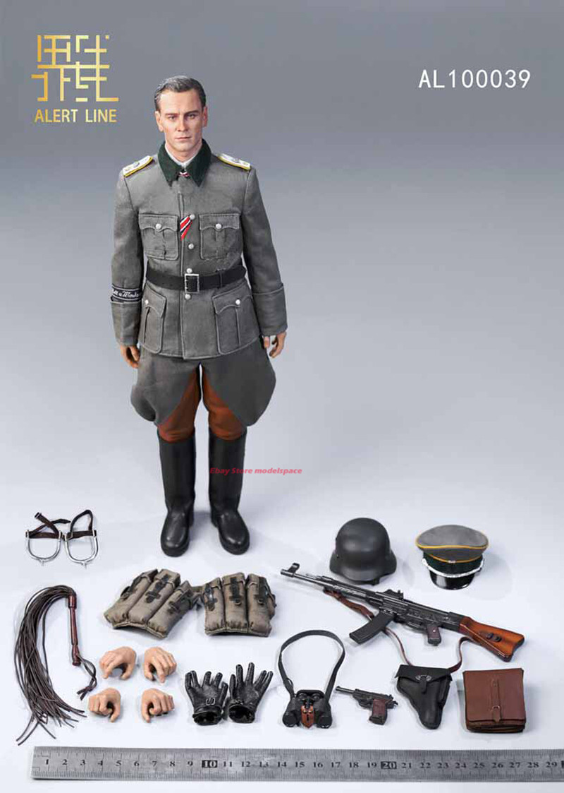 Alert Line 1/6 WWII German Army Soldier 第二次世界大戦