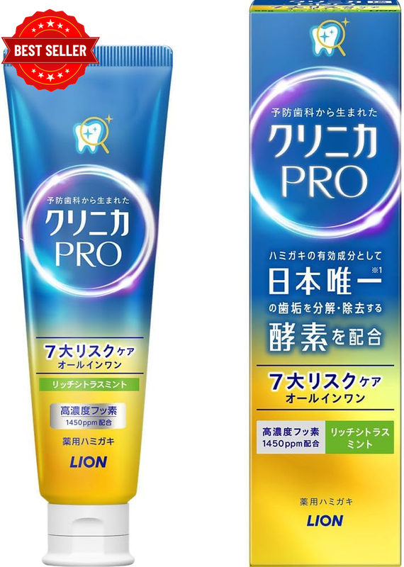 Clinica Pro All in One Toothpaste Seven Lisk Care 95G - Rich Citrus Mint