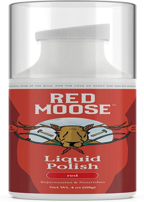 Liquid Shoe Polish - 4 Oz Sponge Top for Leather, Boots, Dress Shoes