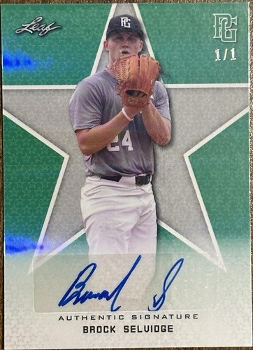 2020 Leaf Perfect Game National Showcase - Brock Selvidge #BA-BS1