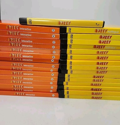 BBC Muzzy Interactive CD Rom And DVD  Book Language Games  Exercises 1-15 1 Miss