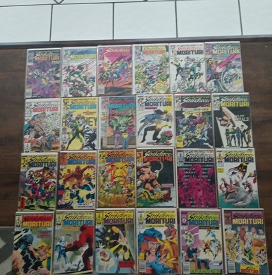 STRIKEFORCE MORITURI LOT OF 24 COMICS 1-7, 9, 11-15, 17-20, 22-28 ALL NEAR MINT 