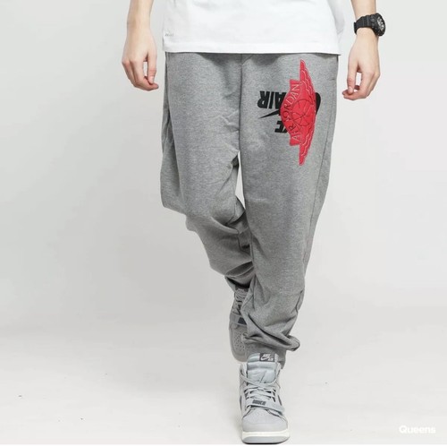 Nike Air Jordan Jumpman Gray Bred Wings Classic Sweatpants Men s Size XL Bulls eBay