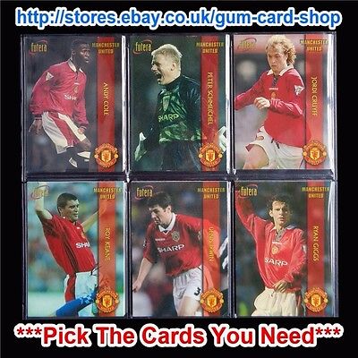 FUTERA - MANCHESTER UNITED 1998  *PICK THE CARDS YOU NEED*