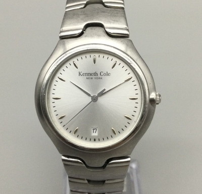 Kenneth cole hotsell men's silver watch