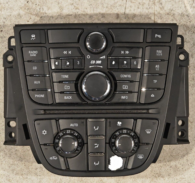 Commande Chauffage Radio Opel Meriva B 1.7 Cdti 2011 A11.2