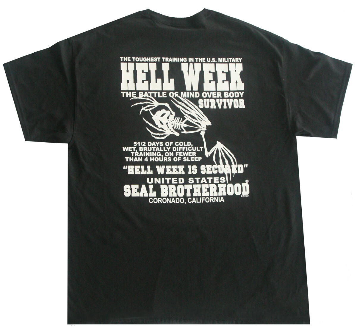 U.S. Seal Brotherhood Hell Week T-Shirt Buds Special Forces