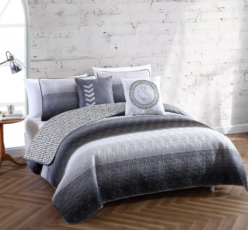 Avondale Manor 5-Piece Cypress Quilt Set, Queen Quilt Set, L