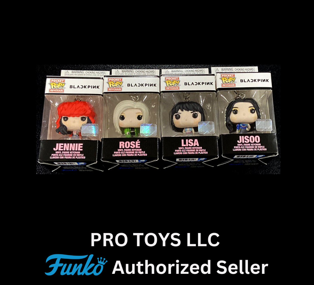 BLACKPINK Funko Keychain ブラックピンク　キーチェーン Amazon.co.jp: FunKo POP!キーチェーン:ブラックピンクバンドル